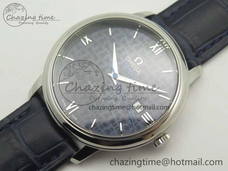 De Ville Prestige Orbis Collection RXW 1:1 Best Edition on Blue Leather Strap A2892