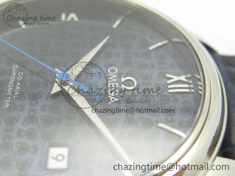 De Ville Prestige Orbis Collection RXW 1:1 Best Edition on Blue Leather Strap A2892