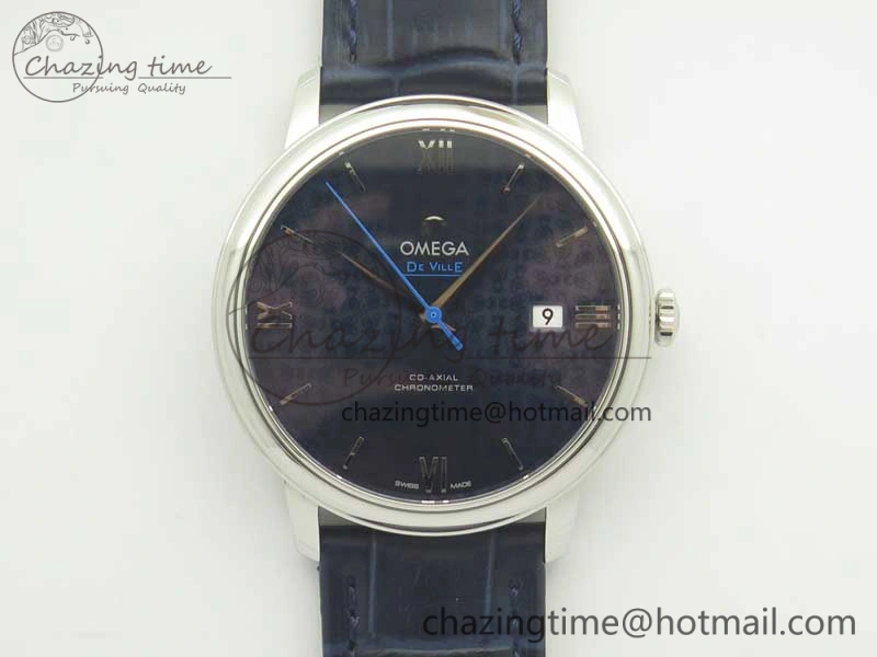 De Ville Prestige Orbis Collection RXW 1:1 Best Edition on Blue Leather Strap A2892