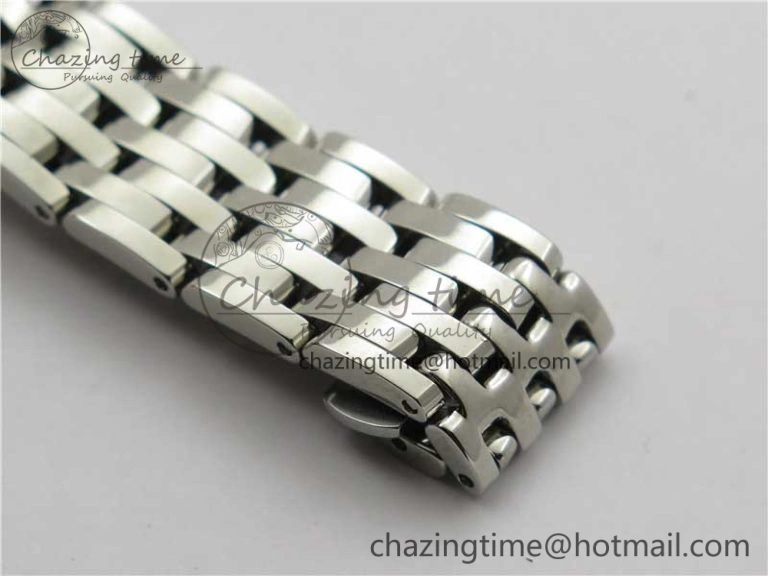 De Ville Prestige Quartz 27.4 mm SS ZF 1:1 Best Edition White Dial RG Markers on SS Bracelet Jap Quartz