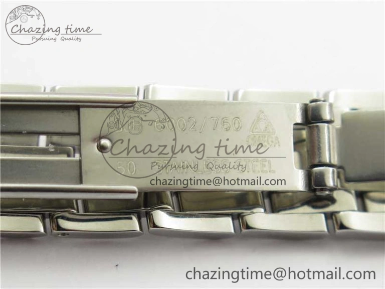 De Ville Prestige Quartz 27.4 mm SS ZF 1:1 Best Edition White Dial RG Markers on SS Bracelet Jap Quartz