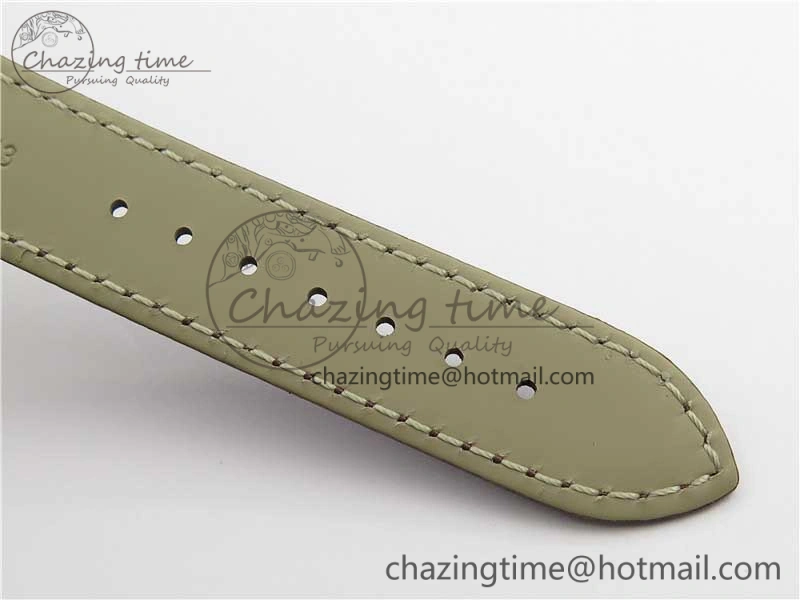 De Ville Prestige Real PR RG ZF 1:1 Best Edition White Dial on Brown Leather Strap MIYOTA 9015