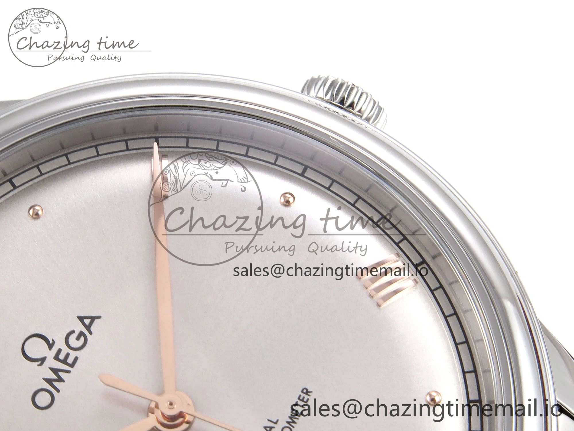 De Ville Prestige SS VSF 1:1 Best Edition Gray Dial on SS Bracelet A8800
