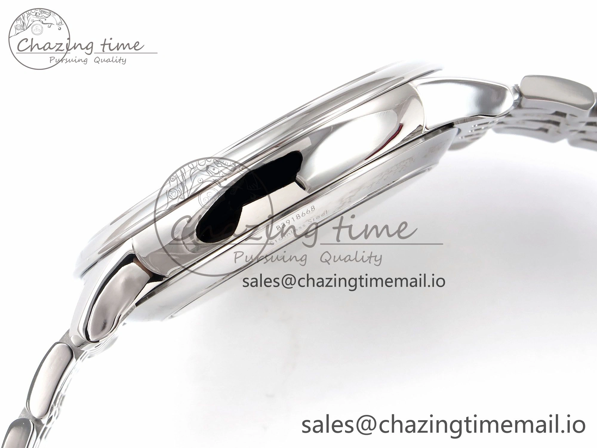 De Ville Prestige SS VSF 1:1 Best Edition Gray Dial on SS Bracelet A8800