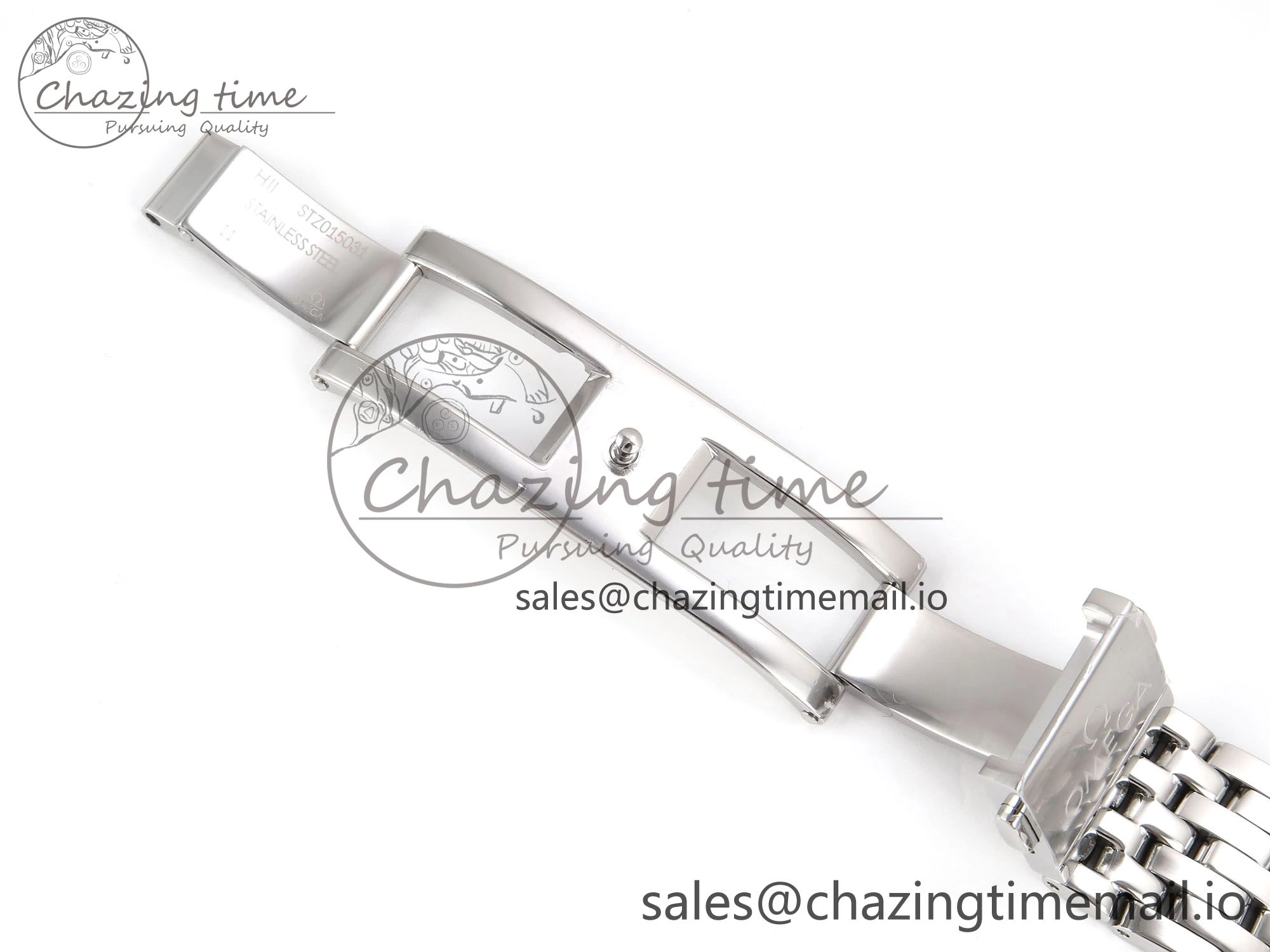 De Ville Prestige SS VSF 1:1 Best Edition Gray Dial on SS Bracelet A8800