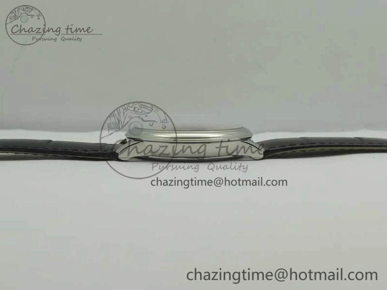 De Ville Prestige Small Second TWF 1:1 Best Edition Black Dial on Black Leather Strap MIYOTA 9015