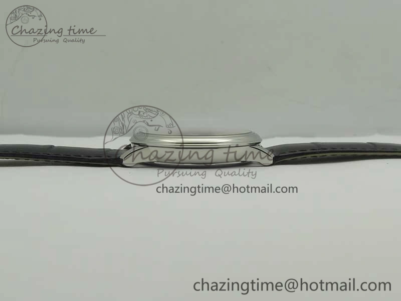 De Ville Prestige Small Second TWF 1:1 Best Edition Black Dial on Black Leather Strap MIYOTA 9015