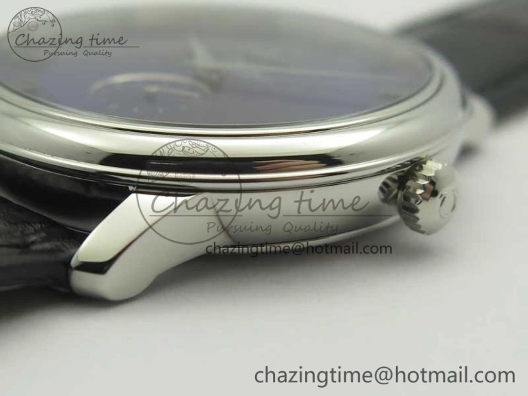 De Ville Prestige Small Second TWF 1:1 Best Edition Blue Dial on Black Leather Strap MIYOTA 9015