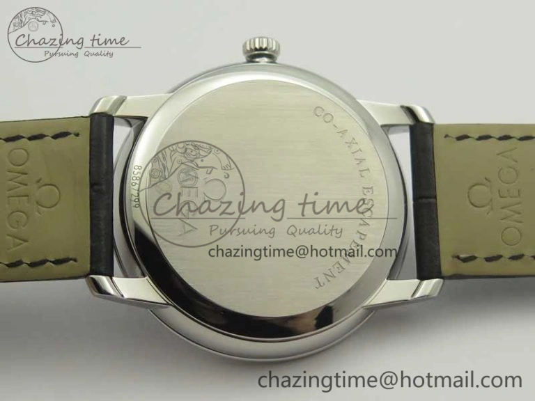 De Ville Prestige Small Second TWF 1:1 Best Edition Blue Dial on Black Leather Strap MIYOTA 9015