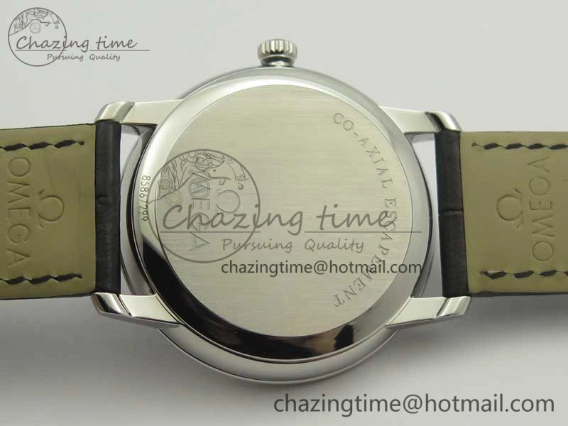 De Ville Prestige Small Second TWF 1:1 Best Edition Blue Dial on Black Leather Strap MIYOTA 9015