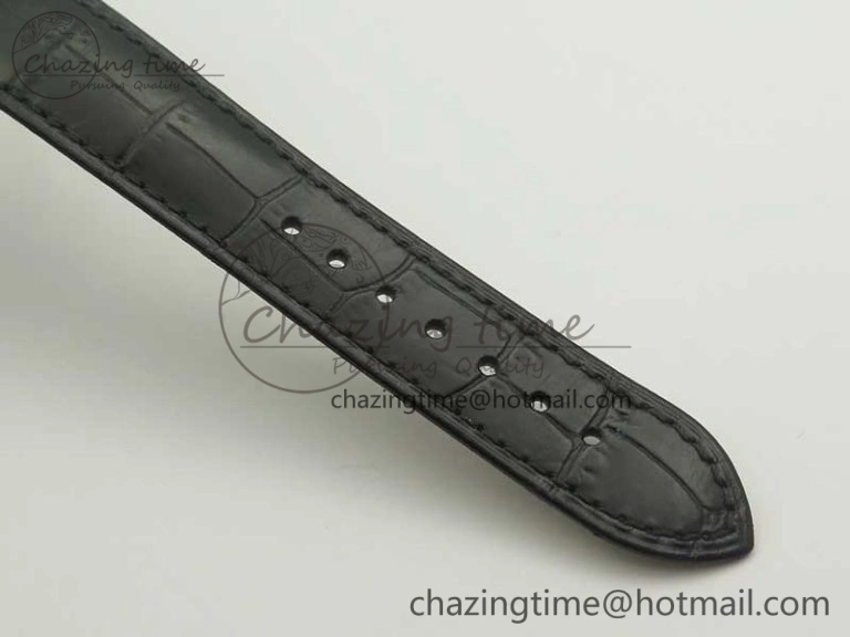 De Ville Prestige Small Second TWF 1:1 Best Edition Blue Dial on Black Leather Strap MIYOTA 9015
