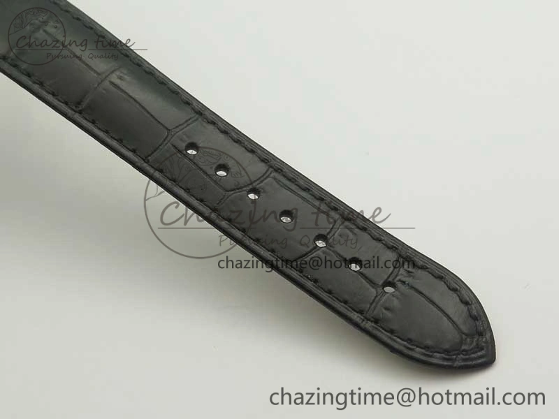 De Ville Prestige Small Second TWF 1:1 Best Edition Blue Dial on Black Leather Strap MIYOTA 9015
