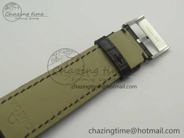 De Ville Prestige Small Second TWF 1:1 Best Edition Blue Dial on Black Leather Strap MIYOTA 9015