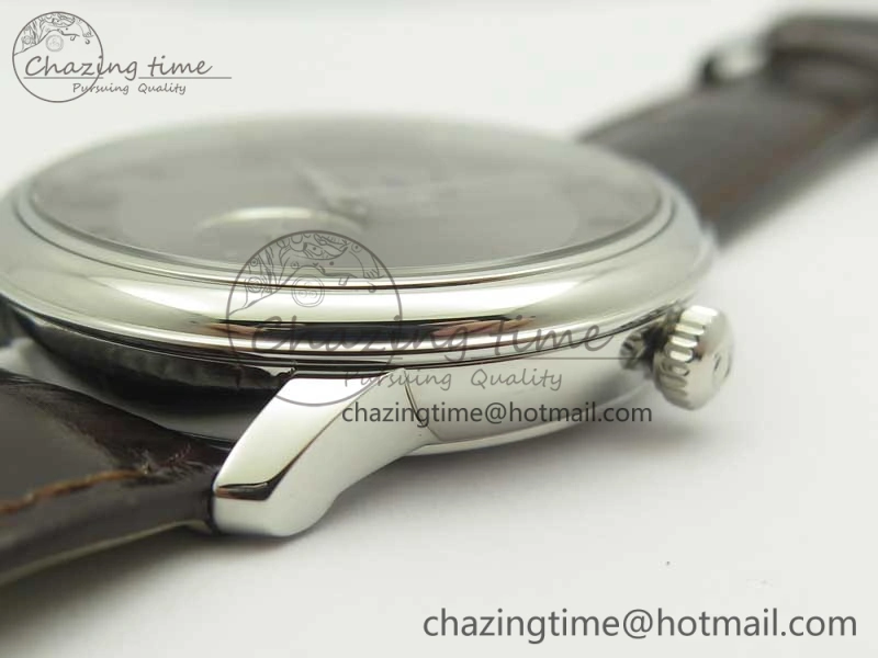 De Ville Prestige Small Second TWF 1:1 Best Edition Gray Dial on Black Leather Strap MIYOTA 9015