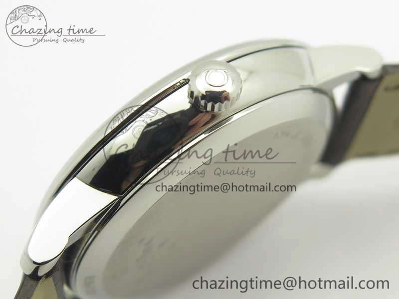 De Ville Prestige Small Second TWF 1:1 Best Edition Gray Dial on Black Leather Strap MIYOTA 9015