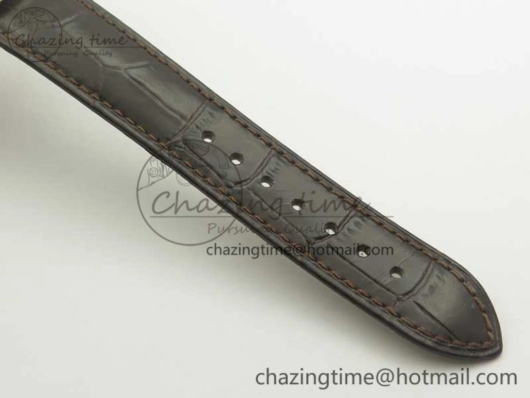 De Ville Prestige Small Second TWF 1:1 Best Edition Gray Dial on Black Leather Strap MIYOTA 9015