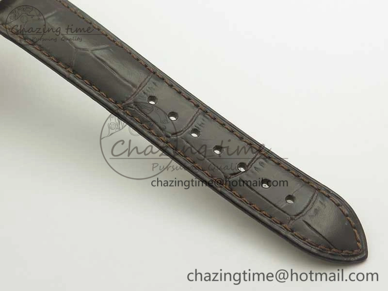 De Ville Prestige Small Second TWF 1:1 Best Edition Gray Dial on Black Leather Strap MIYOTA 9015