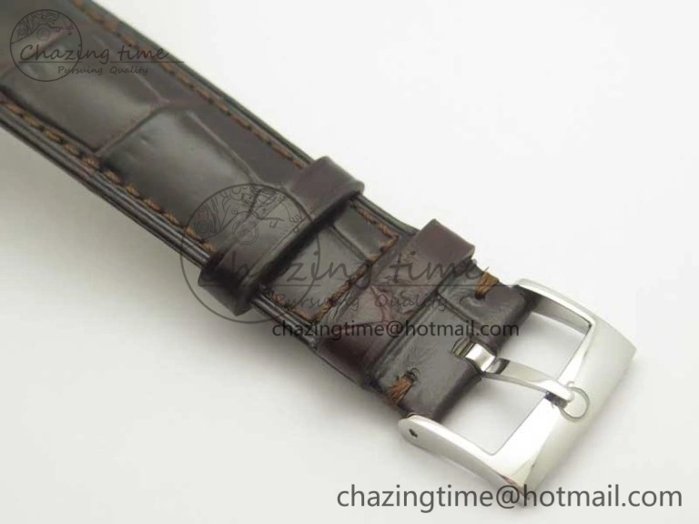 De Ville Prestige Small Second TWF 1:1 Best Edition Gray Dial on Black Leather Strap MIYOTA 9015