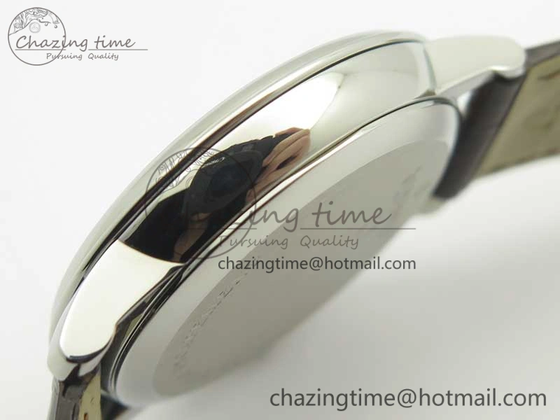 De Ville Prestige Small Second TWF 1:1 Best Edition Gray Dial on Black Leather Strap MIYOTA 9015