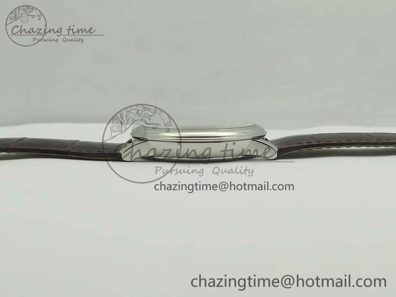 De Ville Prestige Small Second TWF 1:1 Best Edition White Dial on Brown Leather Strap MIYOTA 9015