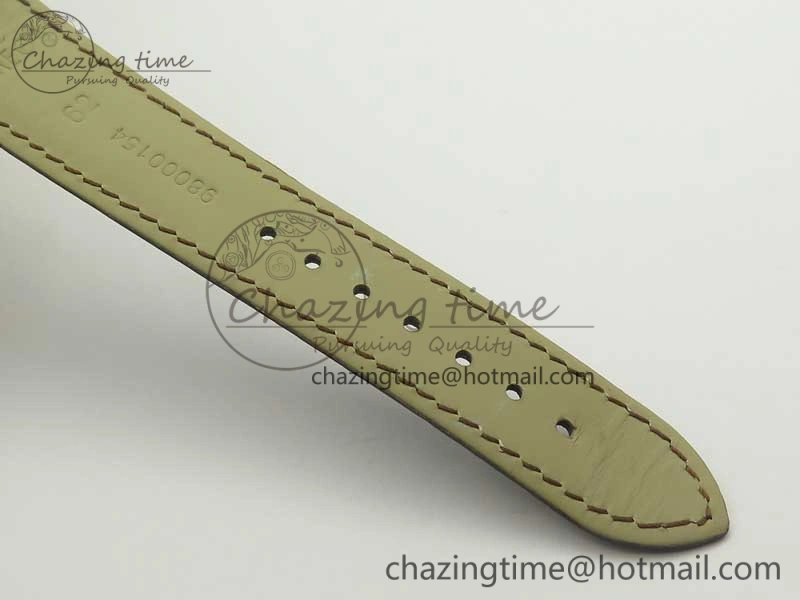 De Ville Prestige Small Second TWF 1:1 Best Edition White Dial on Brown Leather Strap MIYOTA 9015