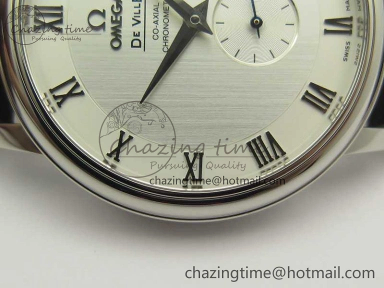 De Ville Prestige Small Second TWF 1:1 Best Edition White Dial on Brown Leather Strap MIYOTA 9015