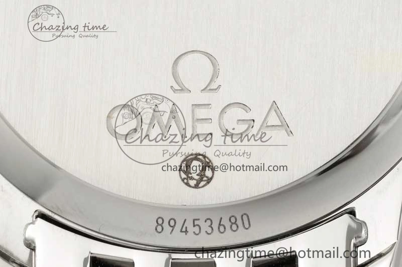 De Ville SS DIWF 1:1 Best Edition Deep Blue Dial SS Markers on SS Bracelet MIYOTA 9015