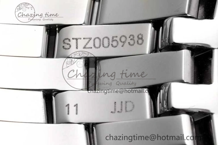 De Ville SS DIWF 1:1 Best Edition Gray Dial SS Markers on SS Bracelet MIYOTA 9015