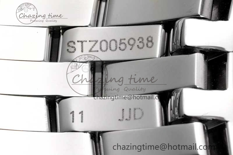 De Ville SS DIWF 1:1 Best Edition Gray Dial SS Markers on SS Bracelet MIYOTA 9015