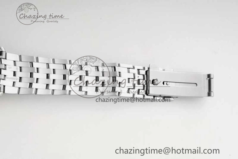 De Ville SS DIWF 1:1 Best Edition Gray Dial SS Markers on SS Bracelet MIYOTA 9015