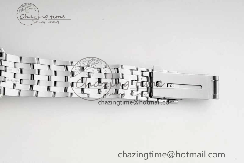 De Ville SS DIWF 1:1 Best Edition Gray Dial SS Markers on SS Bracelet MIYOTA 9015