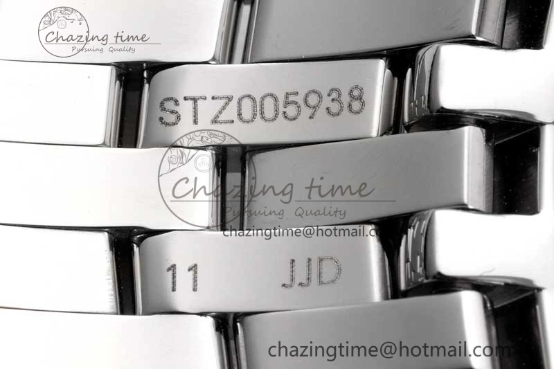 De Ville SS DIWF 1:1 Best Edition Silver Dial SS Markers on SS Bracelet MIYOTA 9015
