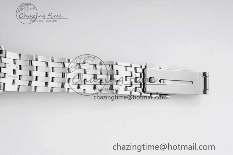 De Ville SS DIWF 1:1 Best Edition Silver Dial SS Markers on SS Bracelet MIYOTA 9015