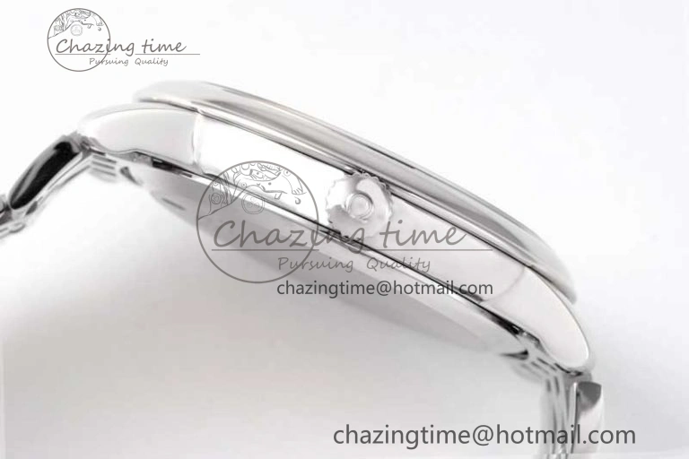 De Ville SS DIWF 1:1 Best Edition Silver Dial SS Markers on SS Bracelet MIYOTA 9015