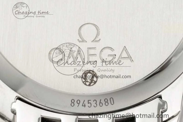 De Ville SS DIWF 1:1 Best Edition Silver Dial SS Markers on SS Bracelet MIYOTA 9015