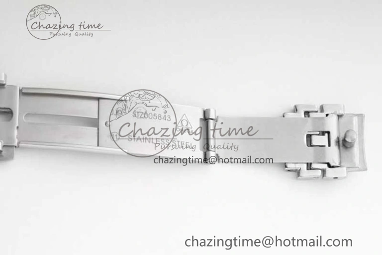 De Ville SS DIWF 1:1 Best Edition White Dial RG Markers on SS Bracelet MIYOTA 9015