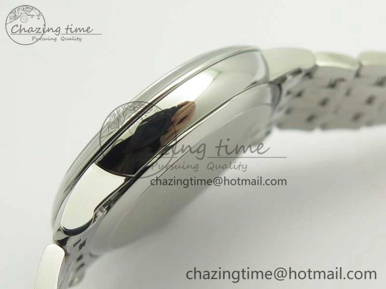 De Ville SS RXW 1:1 Best Edition Silver Dial on SS Bracelet A2892