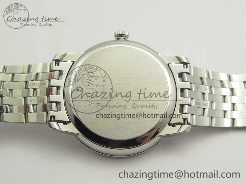 De Ville SS RXW 1:1 Best Edition Silver Dial on SS Bracelet A2892