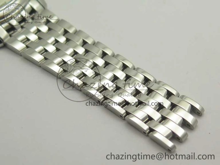 De Ville SS RXW 1:1 Best Edition Silver Dial on SS Bracelet A2892