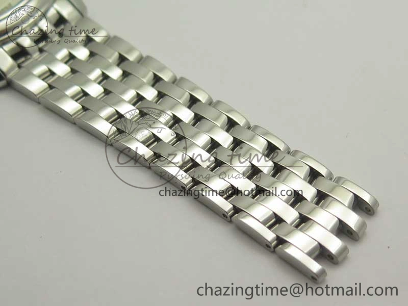 De Ville SS RXW 1:1 Best Edition Silver Dial on SS Bracelet A2892