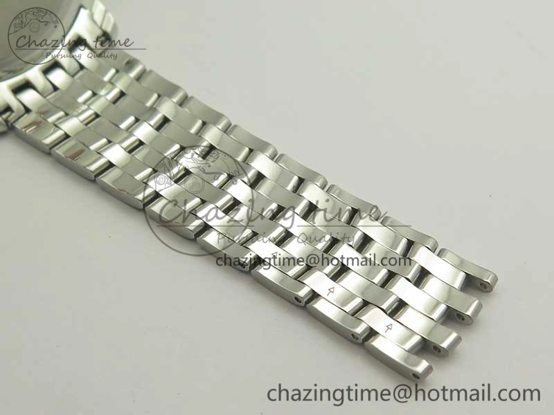 De Ville SS RXW 1:1 Best Edition Silver Dial on SS Bracelet A2892
