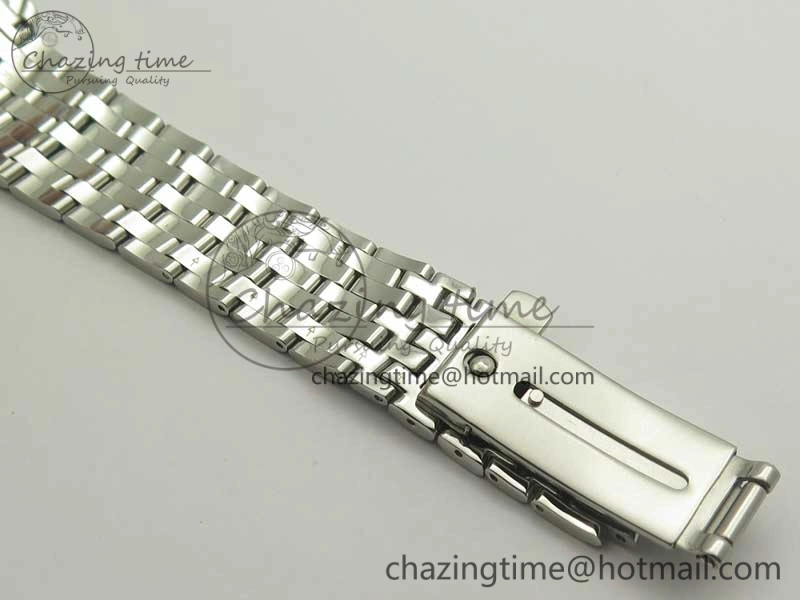 De Ville SS RXW 1:1 Best Edition Silver Dial on SS Bracelet A2892