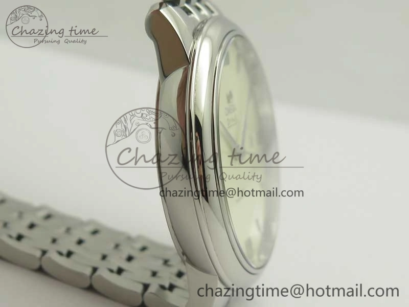 De Ville SS RXW 1:1 Best Edition Silver Dial on SS Bracelet A2892