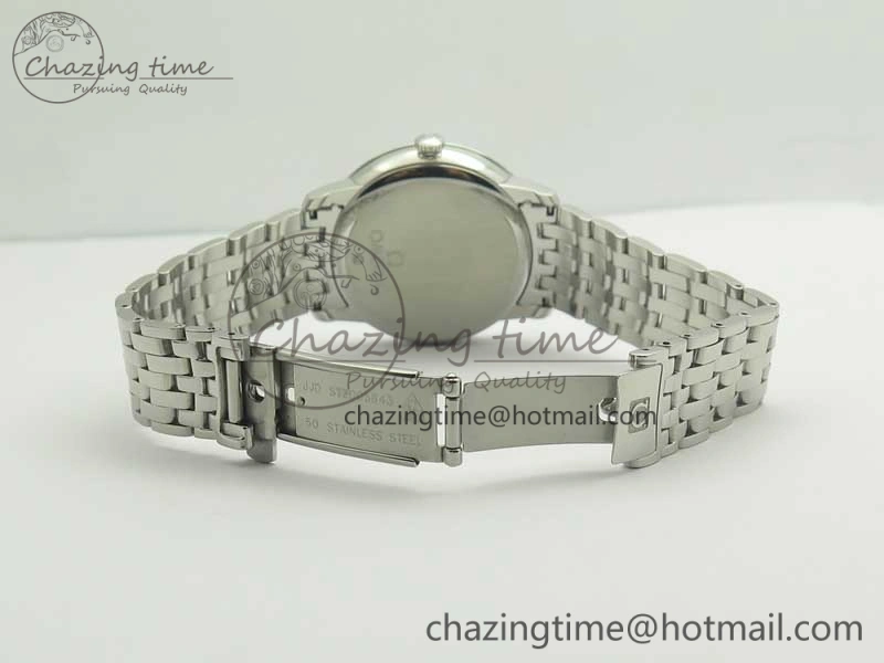 De Ville SS RXW 1:1 Best Edition Silver Dial on SS Bracelet A2892