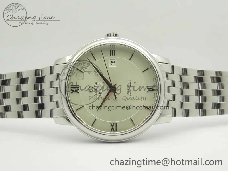 De Ville SS RXW 1:1 Best Edition Silver Dial on SS Bracelet A2892