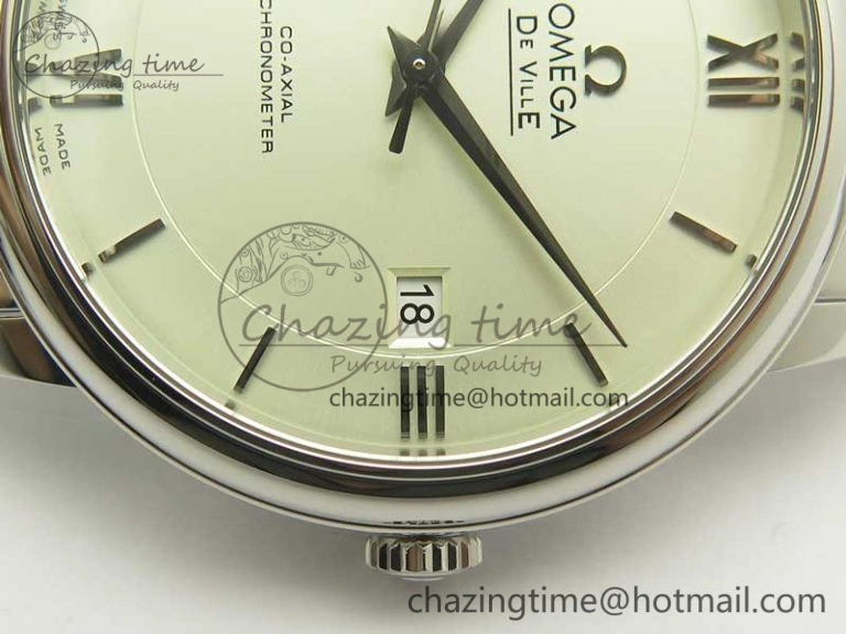De Ville SS RXW 1:1 Best Edition Silver Dial on SS Bracelet A2892