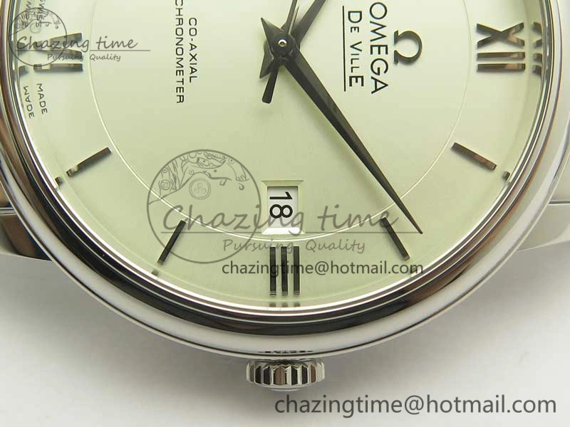 De Ville SS RXW 1:1 Best Edition Silver Dial on SS Bracelet A2892