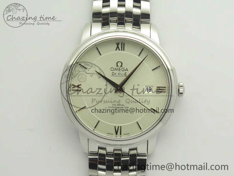 De Ville SS RXW 1:1 Best Edition Silver Dial on SS Bracelet A2892