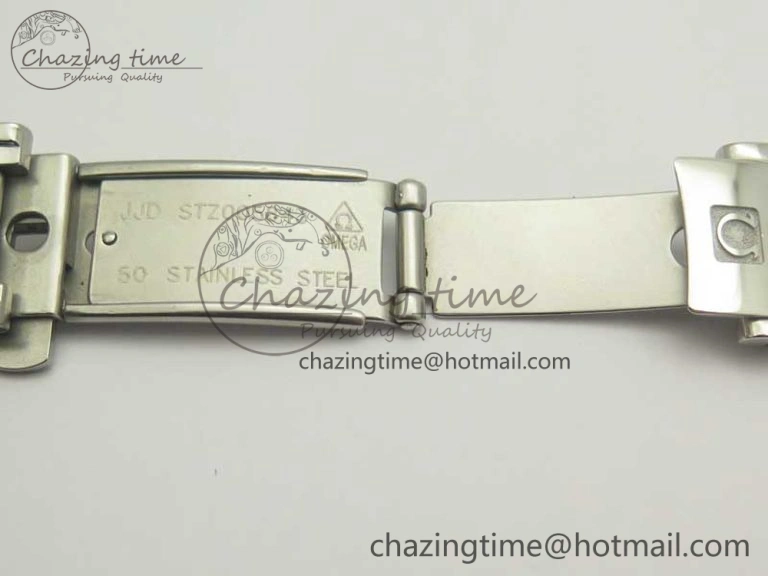 De Ville SS RXW 1:1 Best Edition White Dial Blue Markers on SS Bracelet A2892 (Free Leather Strap)