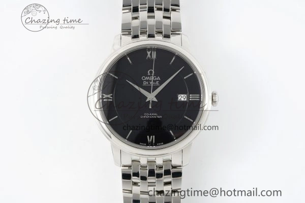 De Ville SS TWF 1:1 Best Edition Black Dial on SS Bracelet MIYOTA 9015